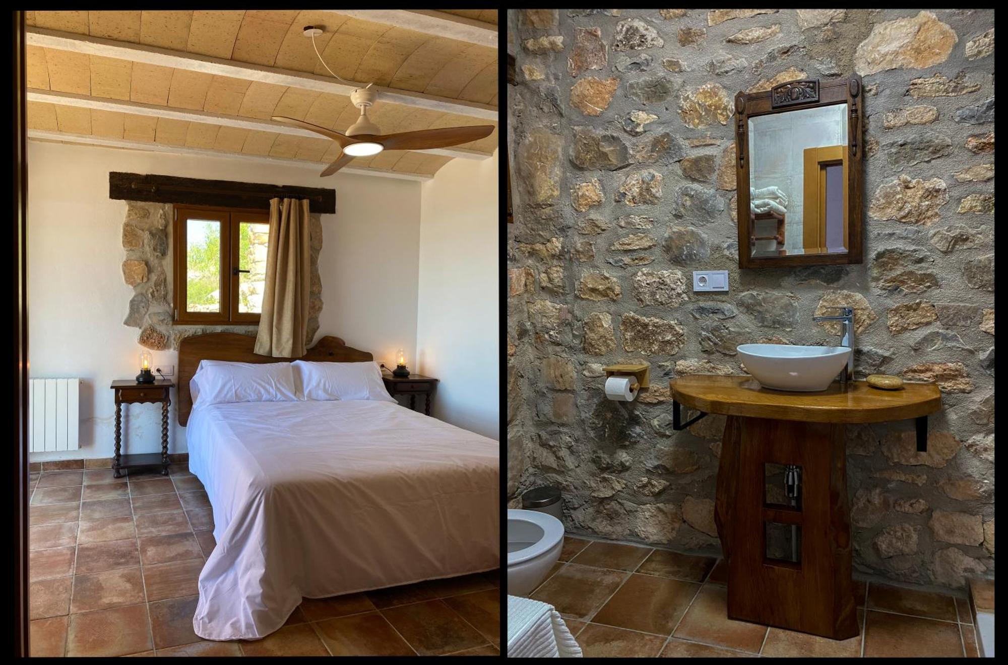 La Cueva De Miravet - Villa De Lujo En La Cima De La Montana Con Vistas Al Mar Cabanes  Exterior photo